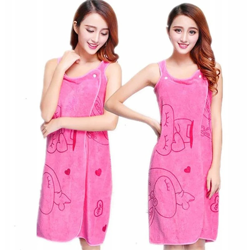 Uudet kylpypyyhkeet muoti Lady Weateble Fast Drying Magic Bath Pwel Beach Spa Bathrobes Bathamam