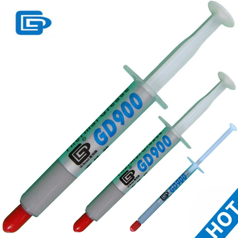 GD900 Thermal Grease Paste Conductive 1g 7g 15g 30G Silicone Plaster Heat Sink Compound High Performance Cooler for CPU GPU