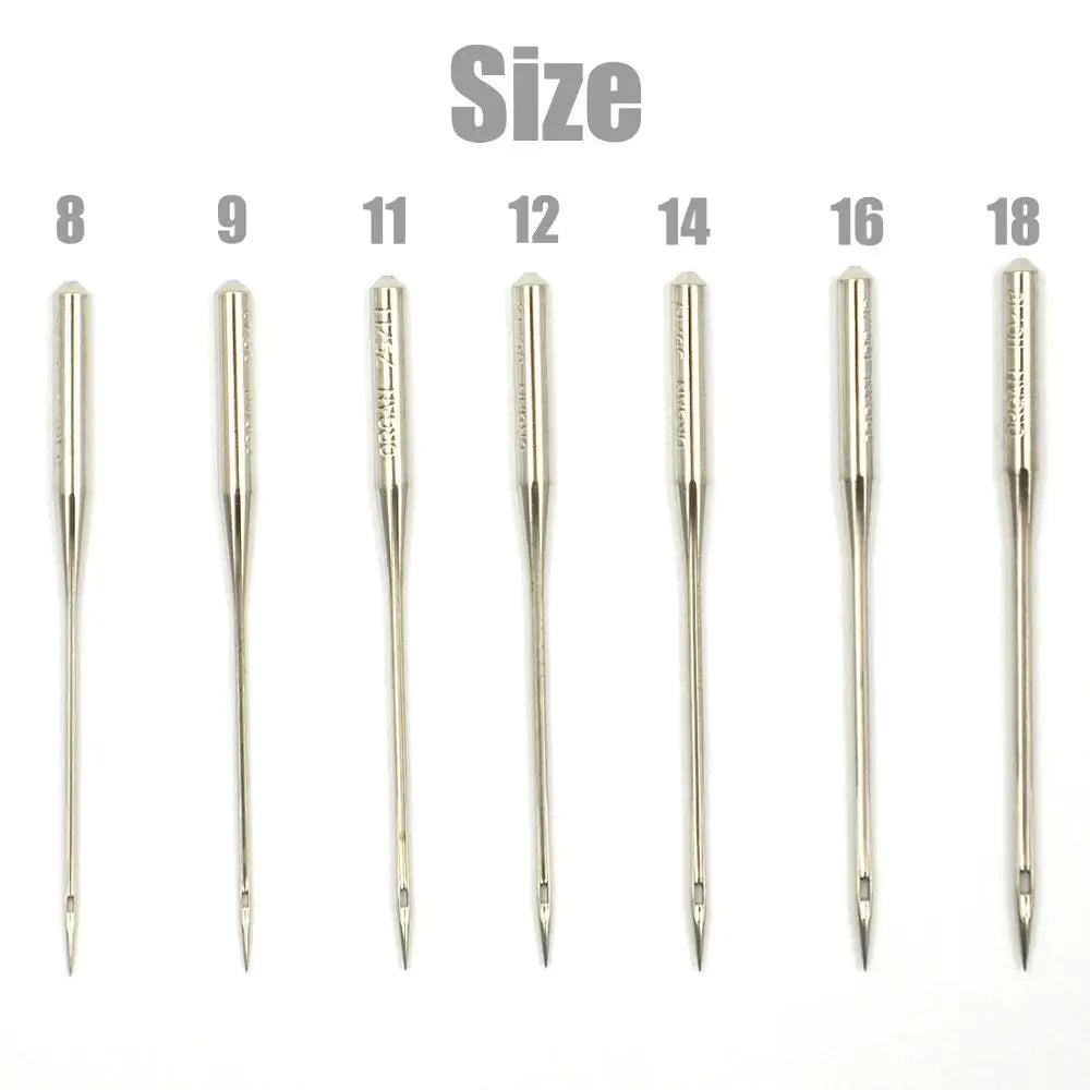 Size 8,9,10,11,12,14, 16 ,18 Organ Flat Shank 15x1 HAx1 130/705 All Size Home Sewing Machine Needles Assorted Replacement