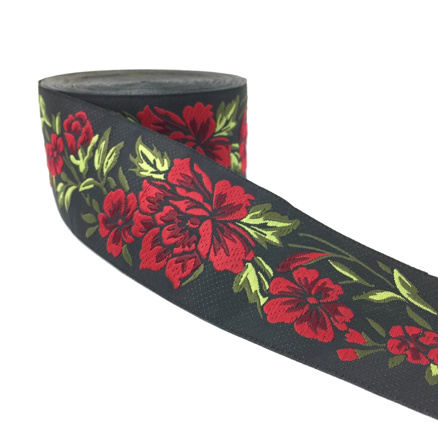 Heiße 3 Yards 5 cm Vintage Ethnische Stickereien Spitze Ribbon Boho Spitzenverkleidung DIY -Kleiderbeutel Accessoires bestickter Stoff Custom