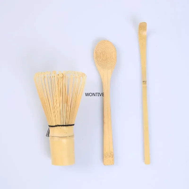 set di cucchiai da tè set matcha set di bambù set da tè transizionale per la casa strumenti per la produzione del tè accessori regalo di compleanno per le forniture da cucina