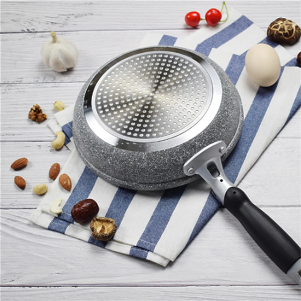 Haltbare Stone kmying wk pan net-stick Keramic Pot Induktioun Fritte Streak Kachen Kachen Skill Kachware fir Kichen