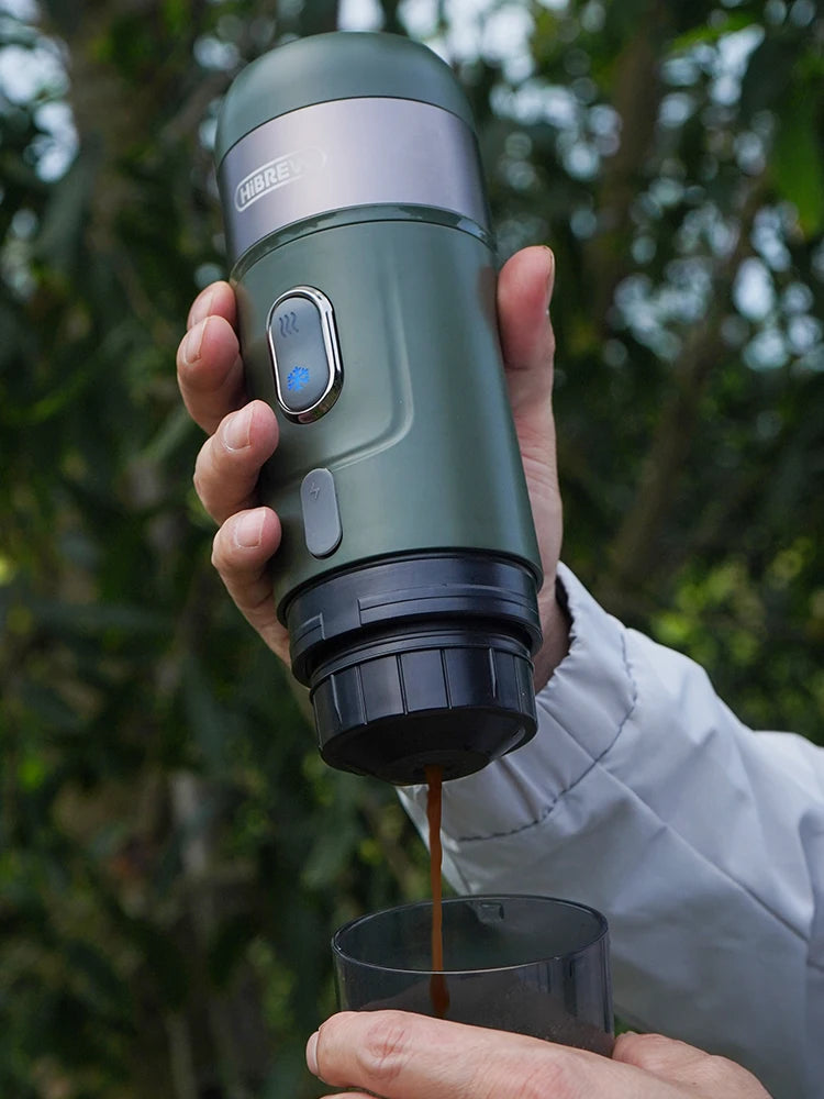 Hibrew bezvadu elektriskais pārnēsājamais espresso kafijas automāts automašīnu un mājas kempinga kafijas automāts Fit Nespresso Dolce kapsulas pulveris
