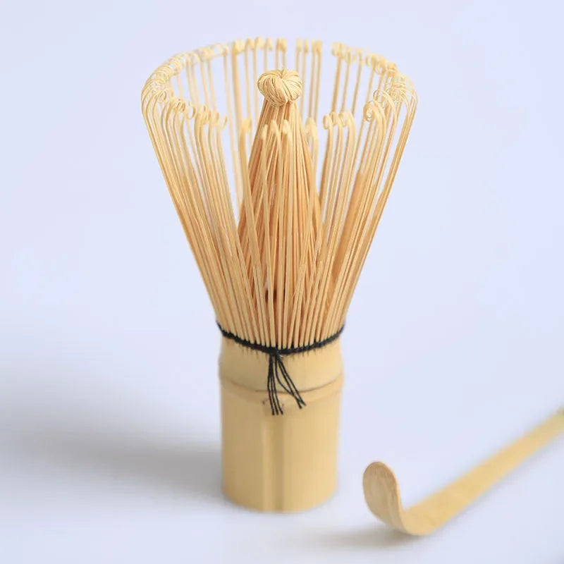 3PCS/SET Tea Set Japanese Tea Set Matcha Whisk (Chasen) Tea Spoon And Scoop (Chashaku) Matcha TeaSet Bamboo Accessories