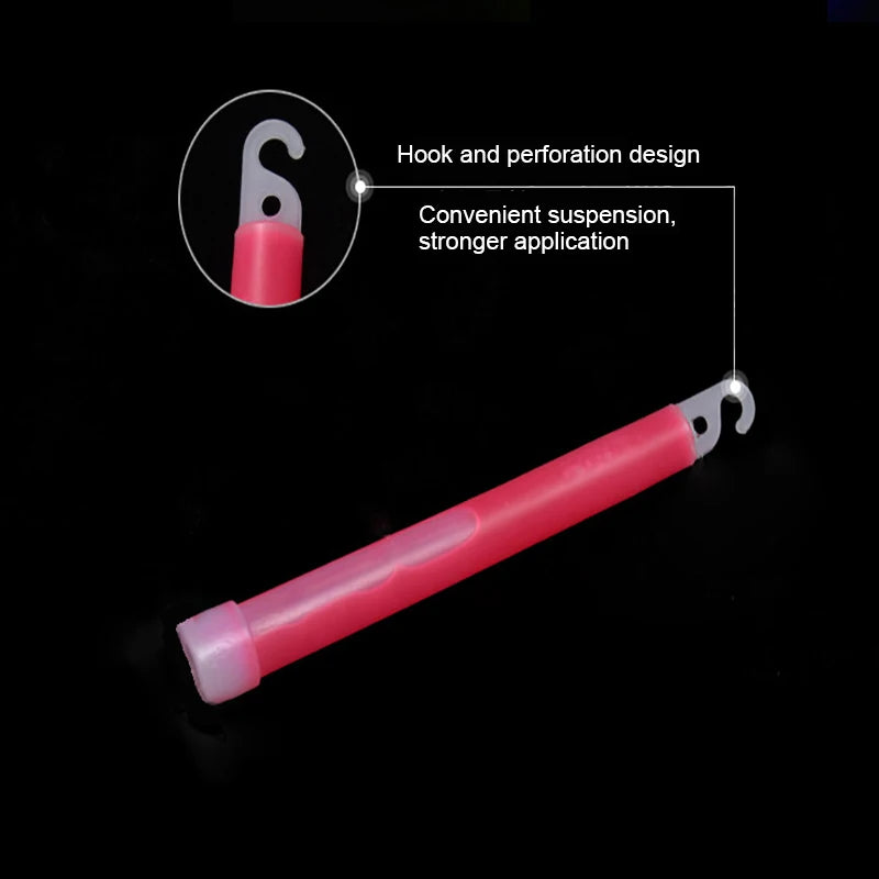1pc 6inch Glow Stick Chemical Light Stick Industrial Grade Glow Sticks Цветово парти клуб къмпинг Коледни химически светлини
