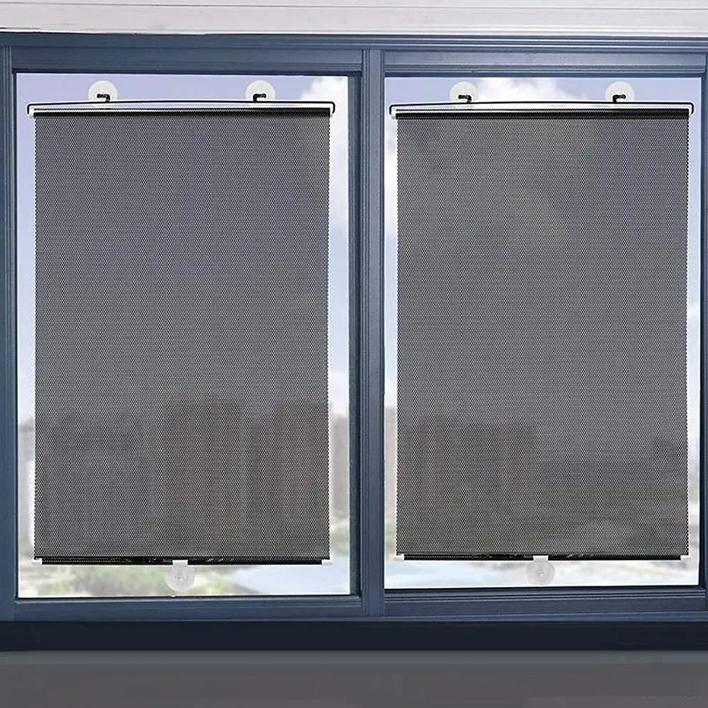 Universal Nail-Free Roller Blinds Ανακατέψτε το κύπελλο Sunshade Blackout Curtain Car Cartroom Κουζίνα Κουζίνα Γραφείο Κουρτί Κουρτί