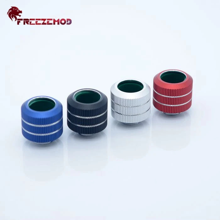 FREEZEMOD Torque Anti-off Hard Tube Fitting Adapter Hand Compression For OD 12/14/16mm Pipe G1/4 Connection Water Cooler HYGKN-B