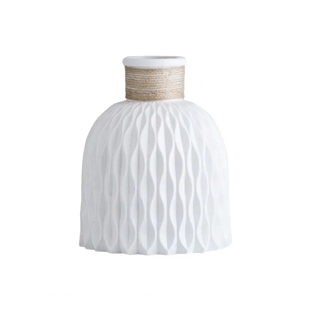 Decorazione del vaso semplice ornamentale squisito fattura di fattura fiore da centrotavola vano vegetale per sala da pranzo