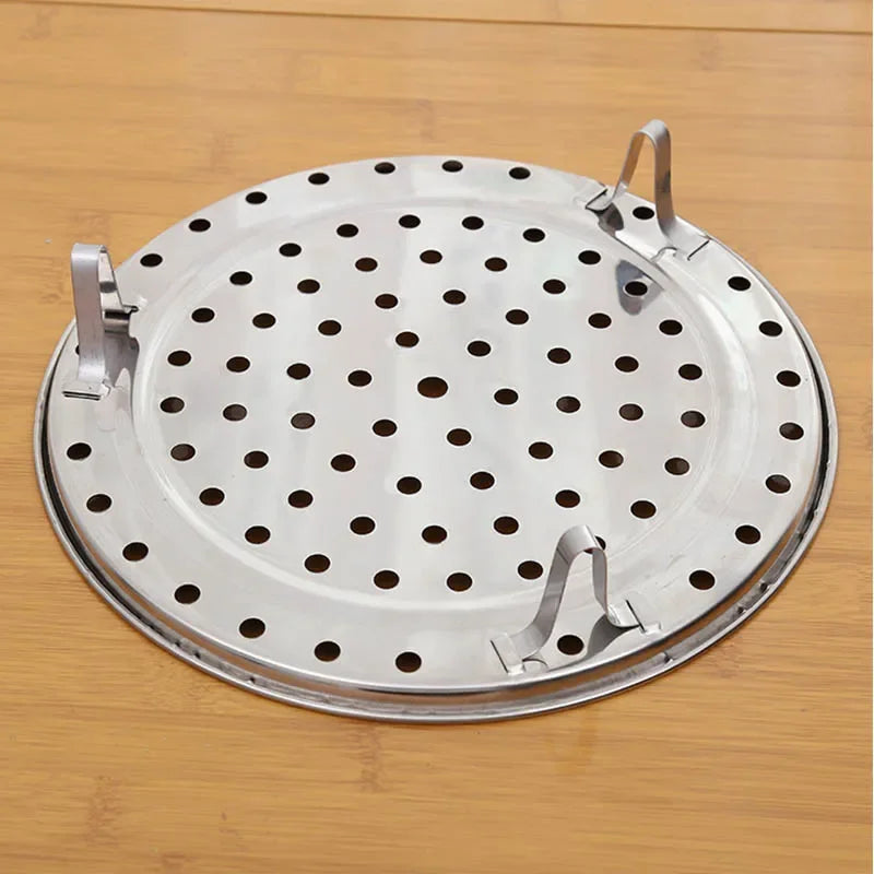 1 PC Multifunction Steamer Shelf Cookware Stainless Steel Steamer Rack Durable Pot Steaming Tray Stand Kitchen Accessories