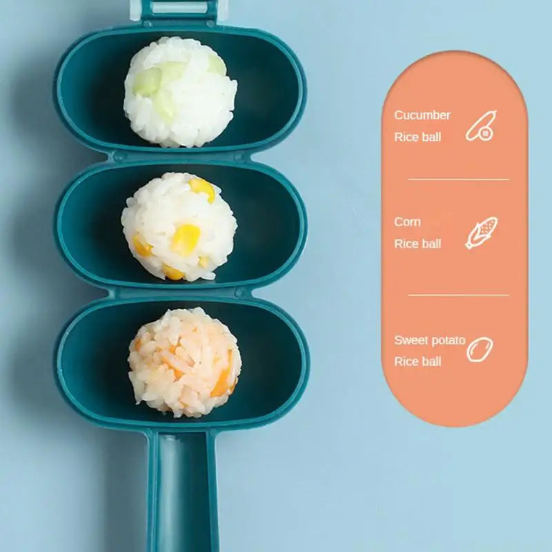 Rice Ball Shaker DIY RICE BALLER SHAKERS THE BUDING PLASS ONIGIRI PLOMA DIY RICE BALLER SHAKERS KUCHYNOVÉ SUSHI Nástroje Příslušenství