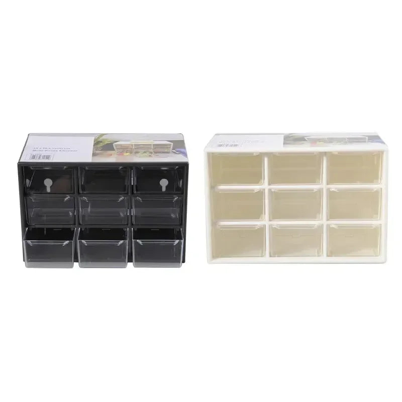 Κιβώτιο αποθήκευσης κοσμημάτων Mini Debris Cabinets Lattice Φορητό AMALL Drawer Διαλογή πλέγματος
