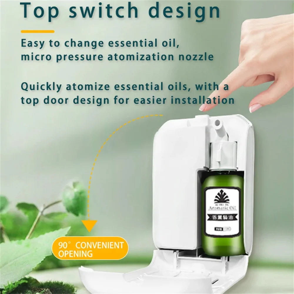 Pokrytí 200 m³ Scent Machine Hotel Aroma Difuzor na nástěnná éterický olej Difuzor pro domácí vůni Bluetooth App Control