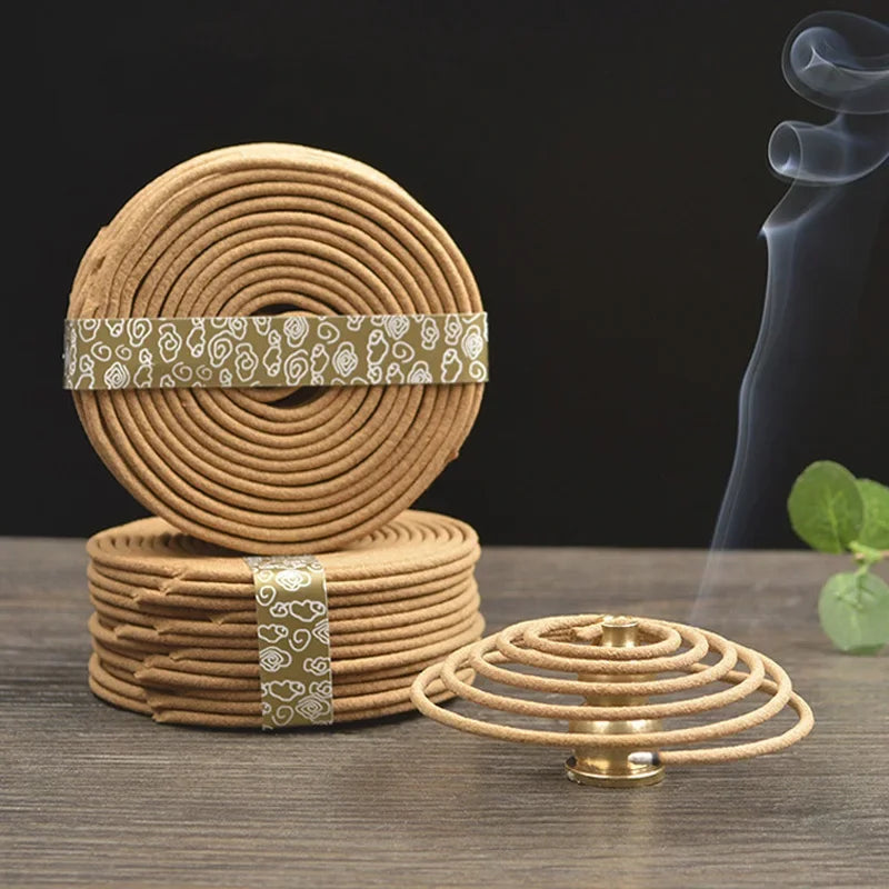 Y 48pcs/box Φυσικό πηνίο Θλίμα αρωματοθεραπεία αρωματοθεραπεία σε εσωτερικούς χώρους ινδικού βουδιστικού σανίδα σανίδα χωρίς αρώματα στο σπίτι