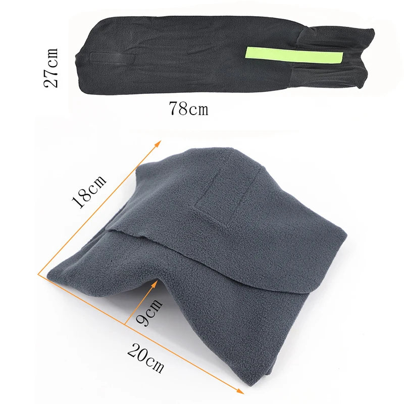 New Memory Foam Neck Support Travel Pillow Washable Neck Support Cushion Sleeping Pillow For Planes Trains And Cars