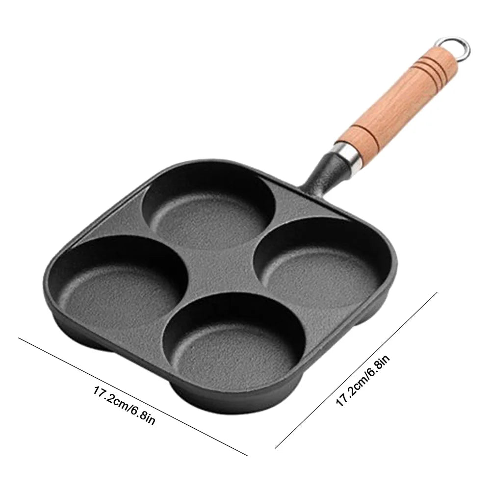 4 hoyos sin hojas de cocina de cocina de 4 hoyos Freing Freing Many Many de madera Hamburgo Desayuno de desayuno para la cocción de inducción de la estufa de gas