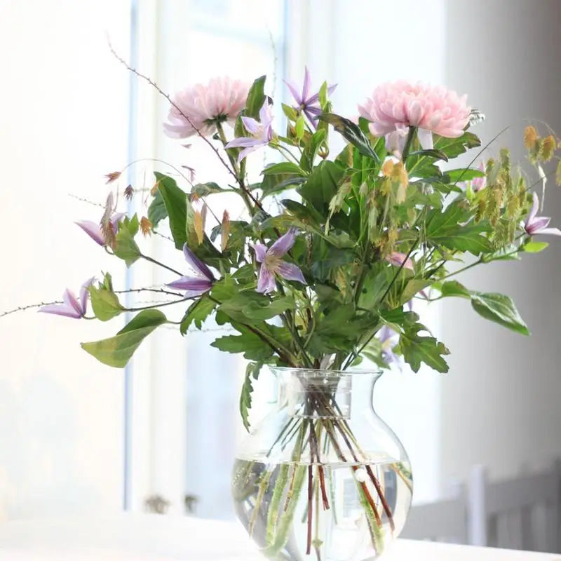 Spiral ikebana stamhållare spiral stamhållare för vaser blommor arrangemang för hem och kontorsdekoration blomma