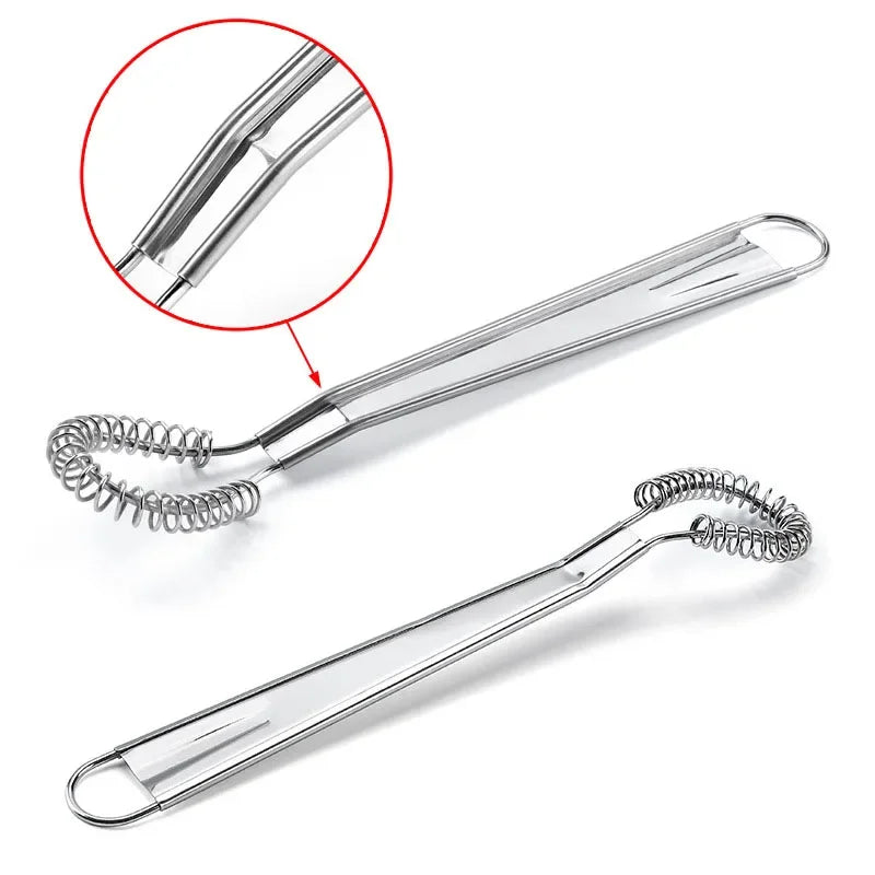 Stainless Steel Whisk Spring Hand Mixer Spoon Kitchen Eggs Sauces Honey Cream Mixing Kitchen Gadgets Cooking Tools