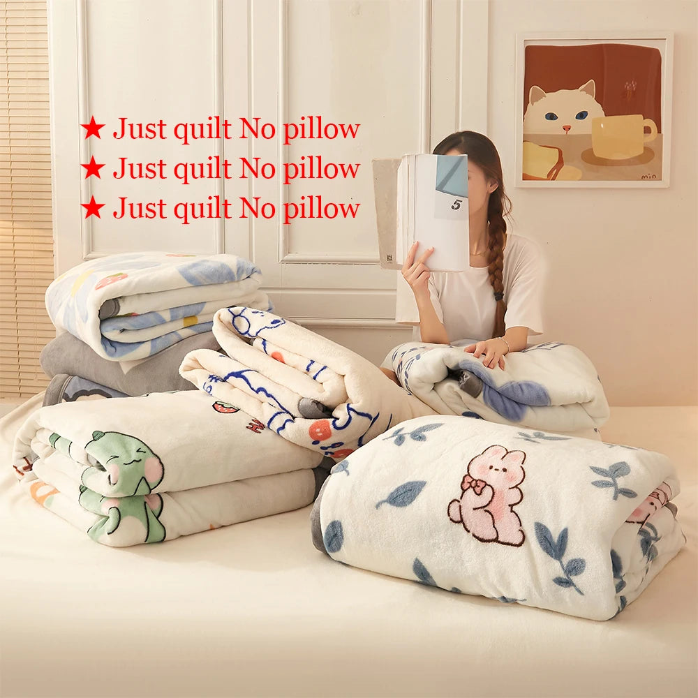 YanYangTian Winter Autumn Warm Plaid Blanket Plush Warmth Comfortable Bedspread on the bed Soda Bed Cover for kids 150 230