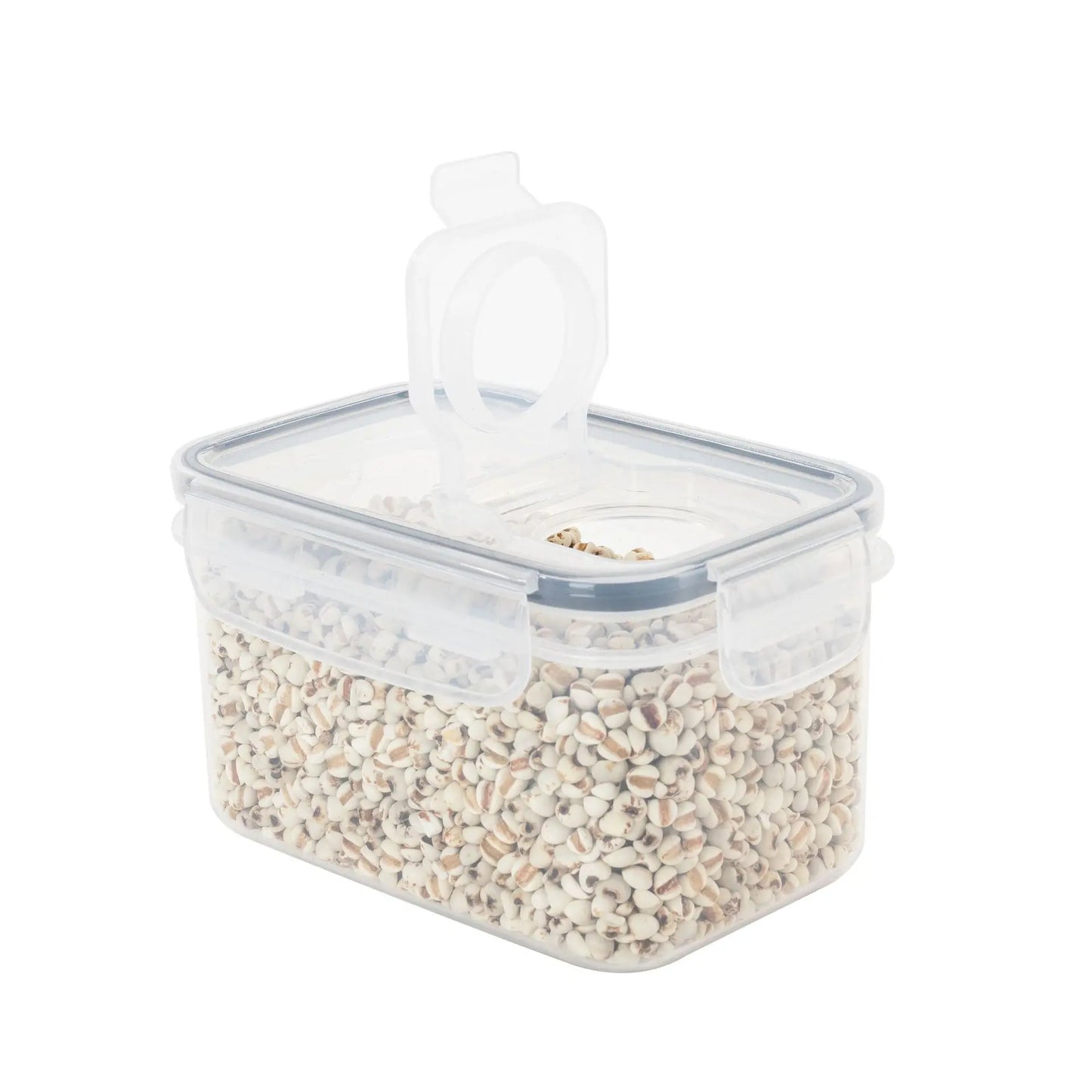 Luftdichte Lebensmittel Lagerbehälter mit Deckel Pantry Organizer Getreidespender