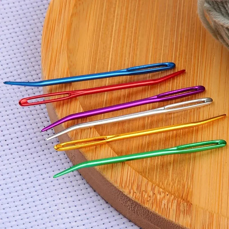 Knitting Yarn Needle Set Bent Tip Tapestry Needles for Yarn Large Eye Blunt Needles for Hand Sewing Knitting Crochet