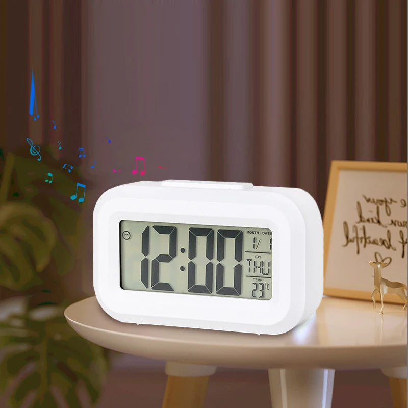 Mini Timer Smart Clock Children Alarm Clock Student Time Manager Desktop Silent Bedside Electronic Small Alarm Clock -