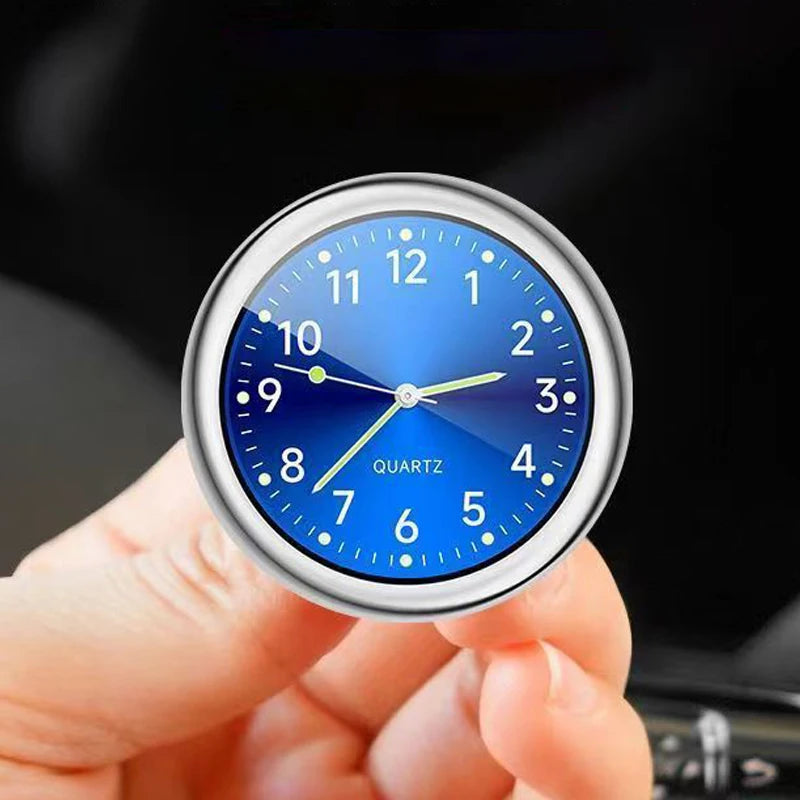 Modische Auto Uhr Auto Uhr Nacht Licht Dekoration Auto Uhr Metall Auto Uhr Kopf