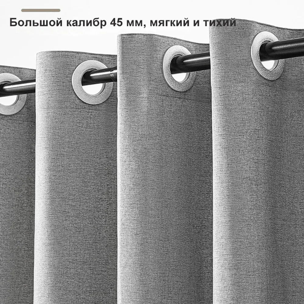 K-Water Hooklees رمادي دش الستار الفاخرة سميكة بلون ستائر الحمام الكتان مقاوم للماء حوض استحمام الحمام النسيج مجموعة