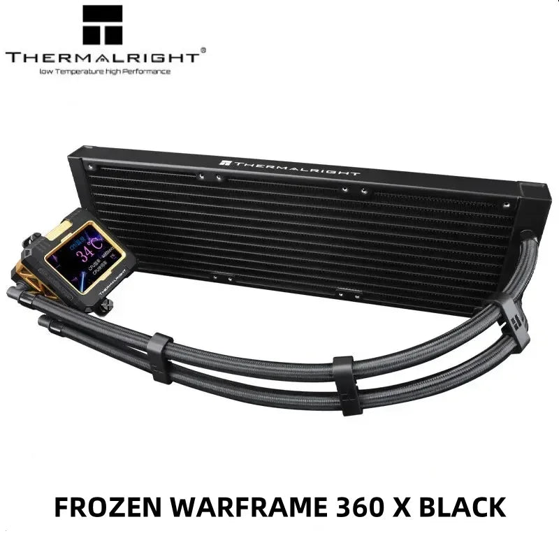 Thermalright Frozen Warframe 360 X Žádný ventilátor , vše -in -one voda -chladič, 2,4 -inch LCD displej, podporuje LGA1700/AM5