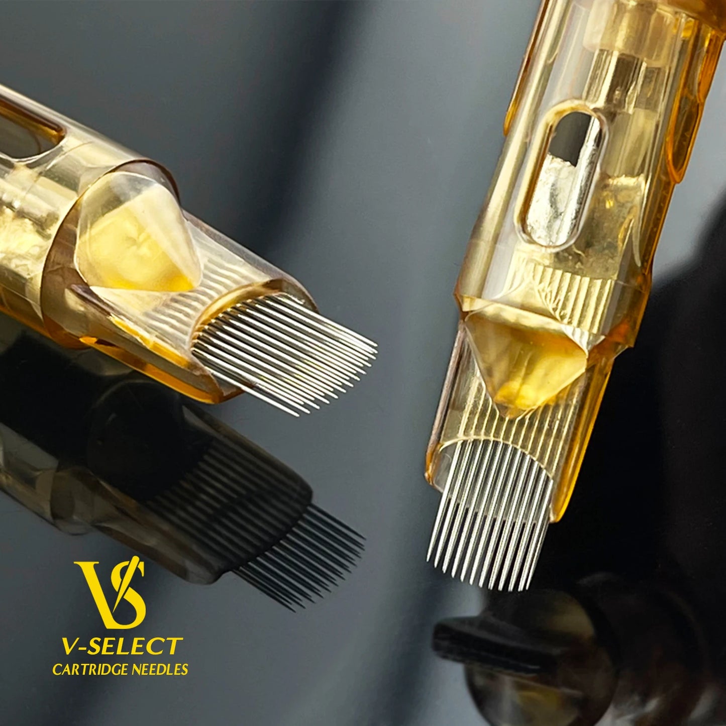 EZ V-Select Tattoo Cartridge Needles #10 0.30mm bugpin Curved Magnum Round Magnum Disposable Tattoo Needle Supplies 20pcs/Box