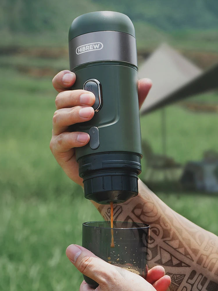 Hibrew bezvadu elektriskais pārnēsājamais espresso kafijas automāts automašīnu un mājas kempinga kafijas automāts Fit Nespresso Dolce kapsulas pulveris