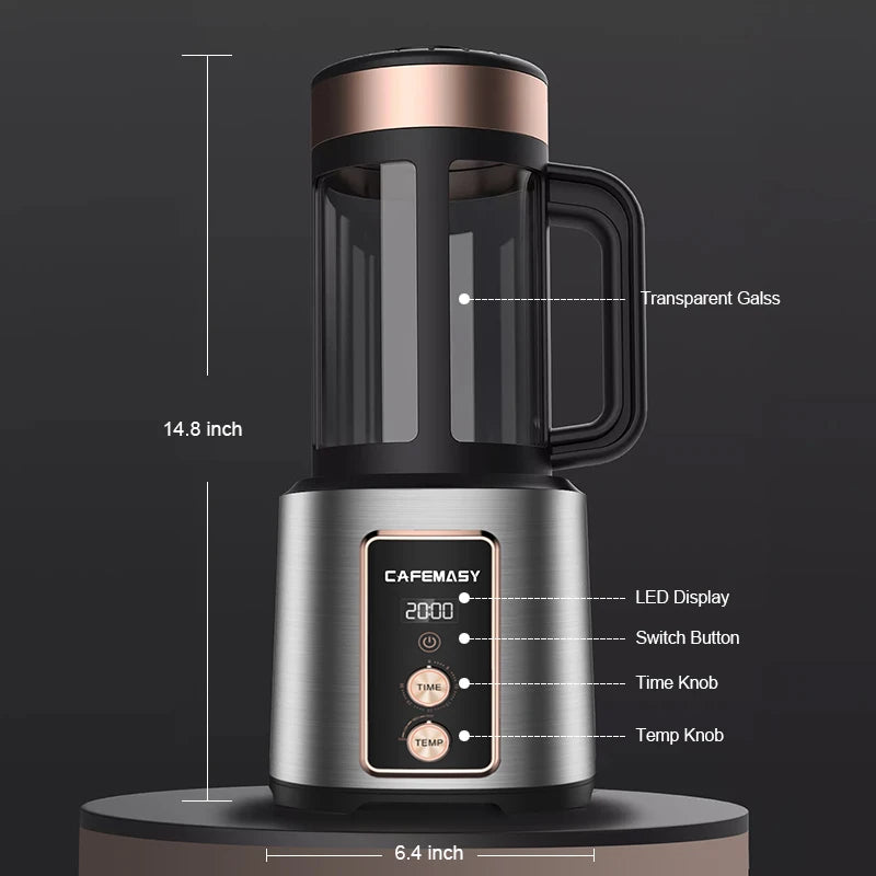 Нова 220V електрическа домакинска въздушна печена кафенета домашно кафе Bean Roaster Temperation Contmour Coffeing Machine