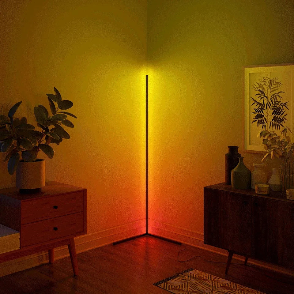 Smart RGB Dream Color Lampa podłogowa z muzyką synchronizują nowoczesne 16 milionów kolorów zmieniające się światło nastroju z aplikacją i pilotem