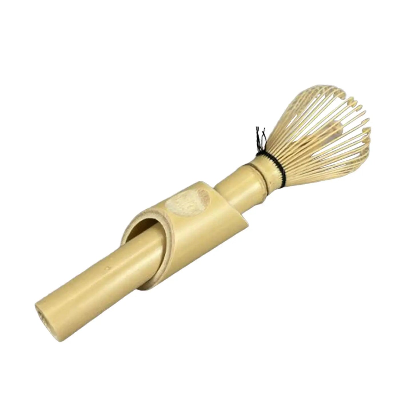 Matcha Whisk med långt handtag Matcha Powder Brush Tool Matcha Ceremony Accessory Japanese Style Handcurled Bamboo Tea Whisk