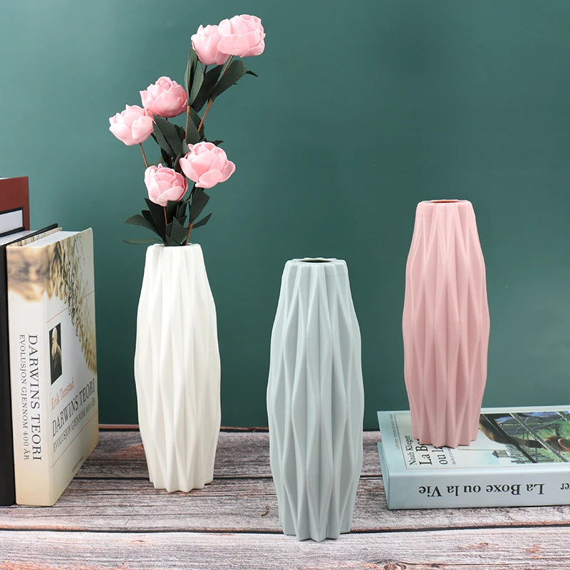 Blummen Vase Dekoratioun vun der Dekoratioun Hausfäegkeet Vase Whitatioun Ceramin Blumm Pot