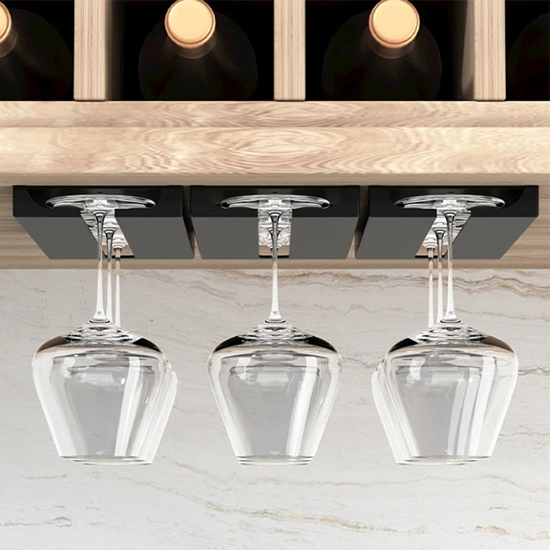 Dulap de bucătărie Suport de perforare GRATUIT VINER CLASIE CLASIFICAREA MULTIO-FUNCȚIE CLASIFICARE STEMware Cupa Organizator Hanging Suport