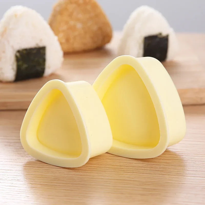 ONIGIRI MAPPONE CUSCINE UTENSILI ALIMENTI CUSCINE PER CUSCINA 1-2PCS KIT SUSHI Pressa Conveniente Giappone Bento Accessori bento