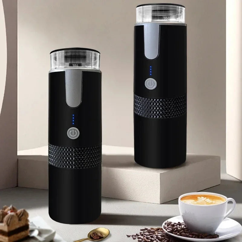 2024 New Coffee Maker Electric Capsule Ground Coffee Brewer Portable Coffee Machine Fit Powder and Capsule
