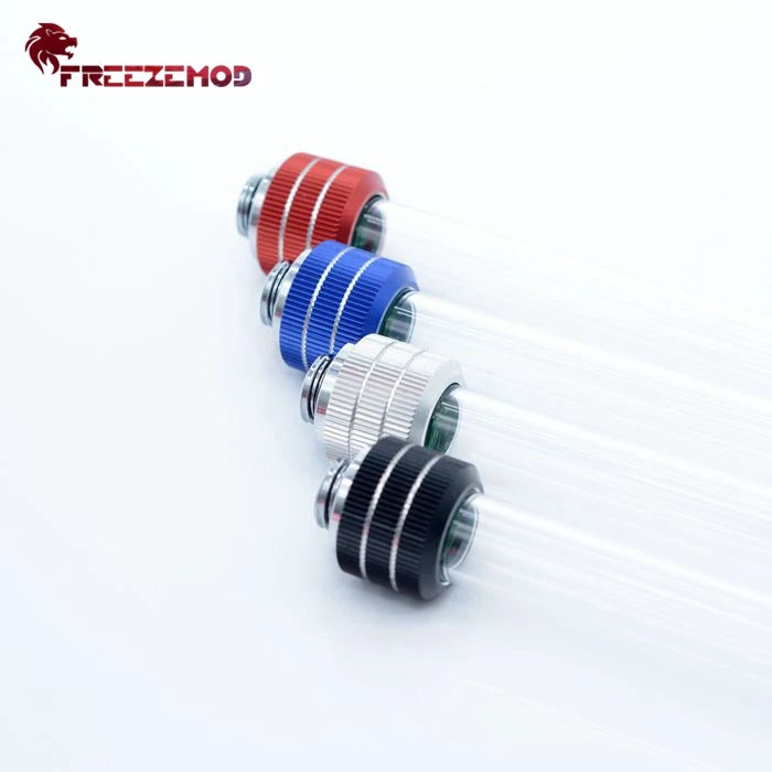 FREEZEMOD Torque Anti-off Hard Tube Fitting Adapter Hand Compression For OD 12/14/16mm Pipe G1/4 Connection Water Cooler HYGKN-B