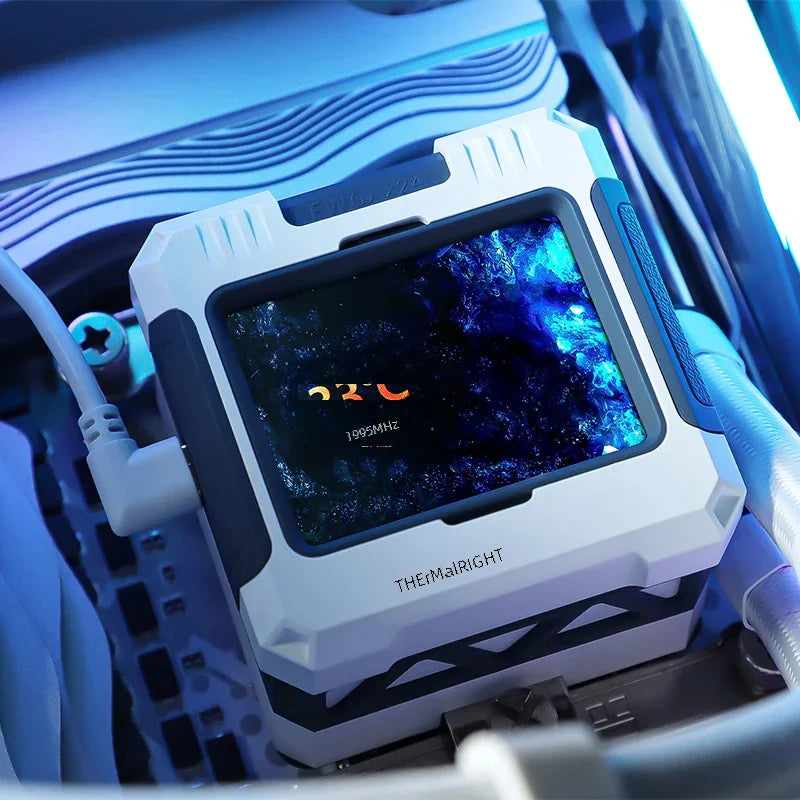 Thermalright Frozen Warframe 360 X Žádný ventilátor , vše -in -one voda -chladič, 2,4 -inch LCD displej, podporuje LGA1700/AM5