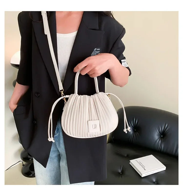 Μόδας μάρκα design crossbody τσάντα για τις γυναίκες 2024 πολυτελή vintage ώμο τσάντα θηλυκό τσάντα tote casual pu δερμάτινη τσάντα κουβά