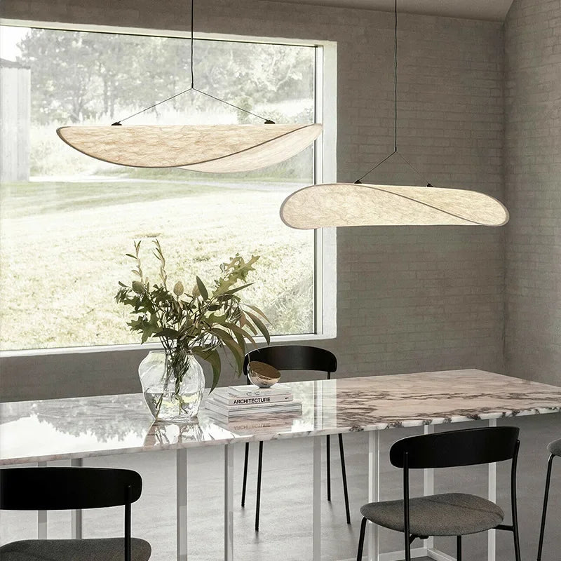 Nordic Silk Pendant Lamp Home Decor Chandeliers For Living Room Bedroom Restaurant Modern Drop light Indoor Lighting Fixtures