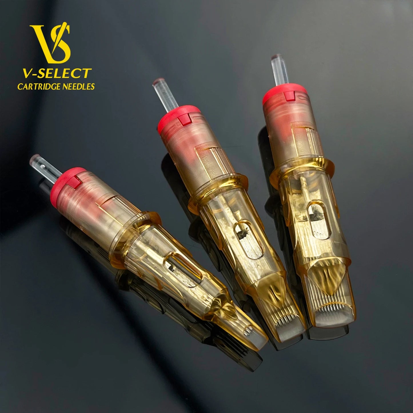 EZ V-Select Tattoo Cartridge Needles #10 0.30mm bugpin Curved Magnum Round Magnum Disposable Tattoo Needle Supplies 20pcs/Box