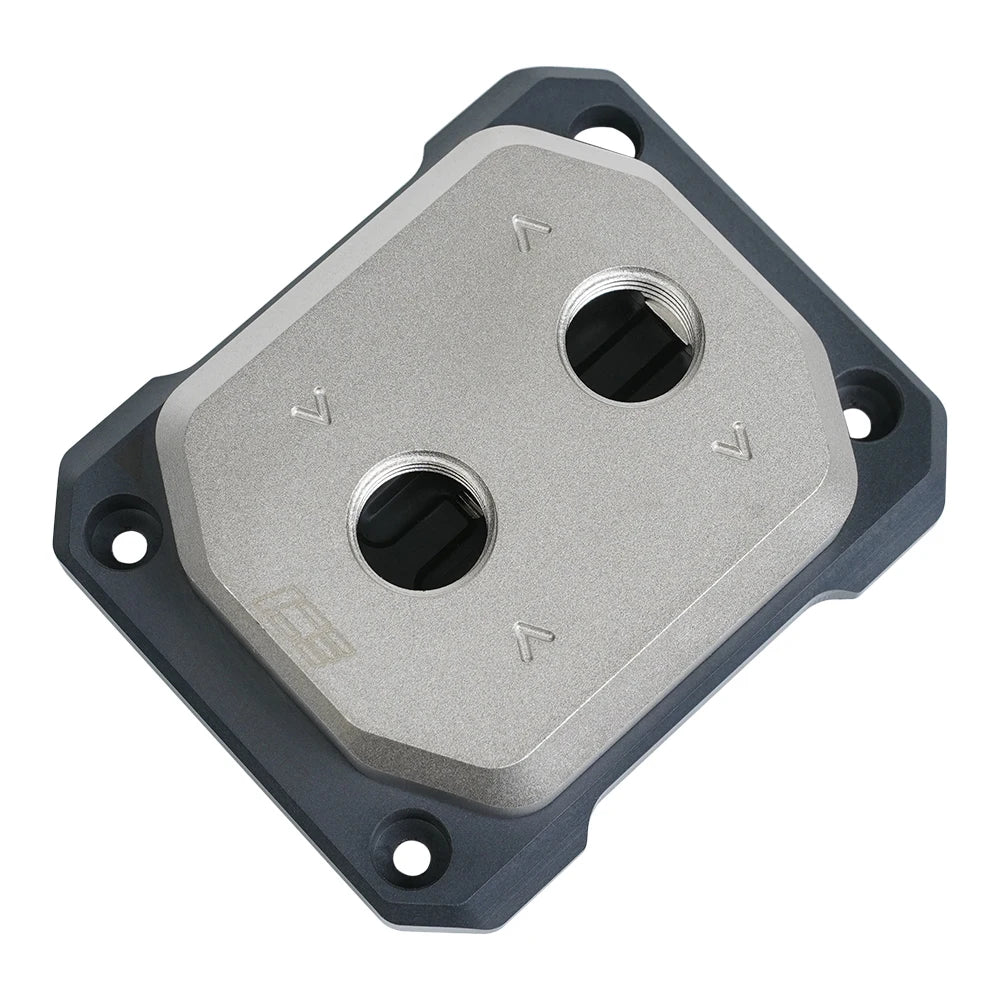 IceMancooler Delid Die Cooler pro Intel 13900K, 12/13/11. Gen CPU Core Touch Water Block Full Copper, High Performance, Ice-DWB12