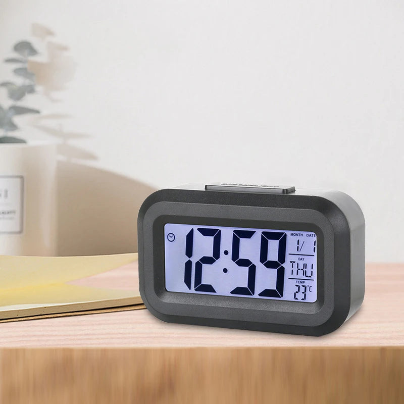 Mini Timer Smart Clock Children Alarm Clock Student Time Manager Desktop Silent Bedside Electronic Small Alarm Clock -