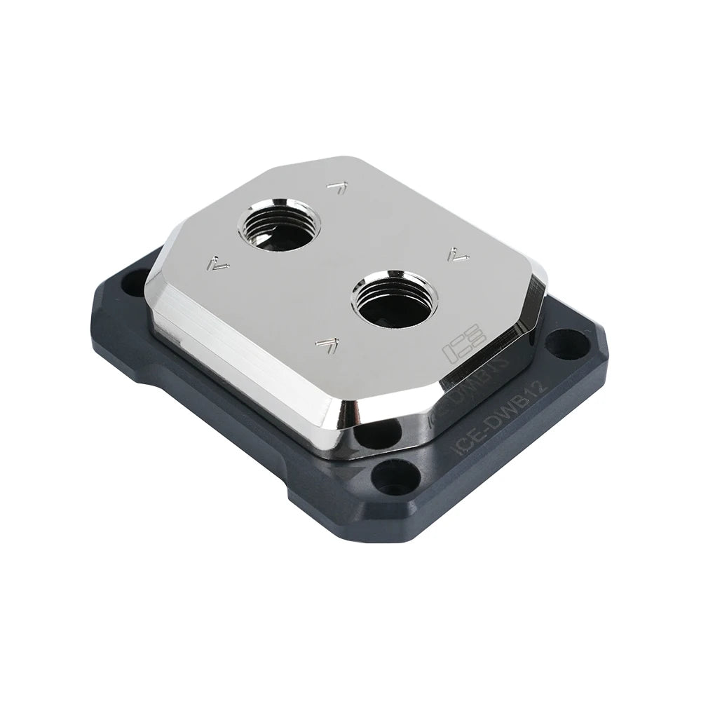 IceMancooler Delid Die Cooler pro Intel 13900K, 12/13/11. Gen CPU Core Touch Water Block Full Copper, High Performance, Ice-DWB12