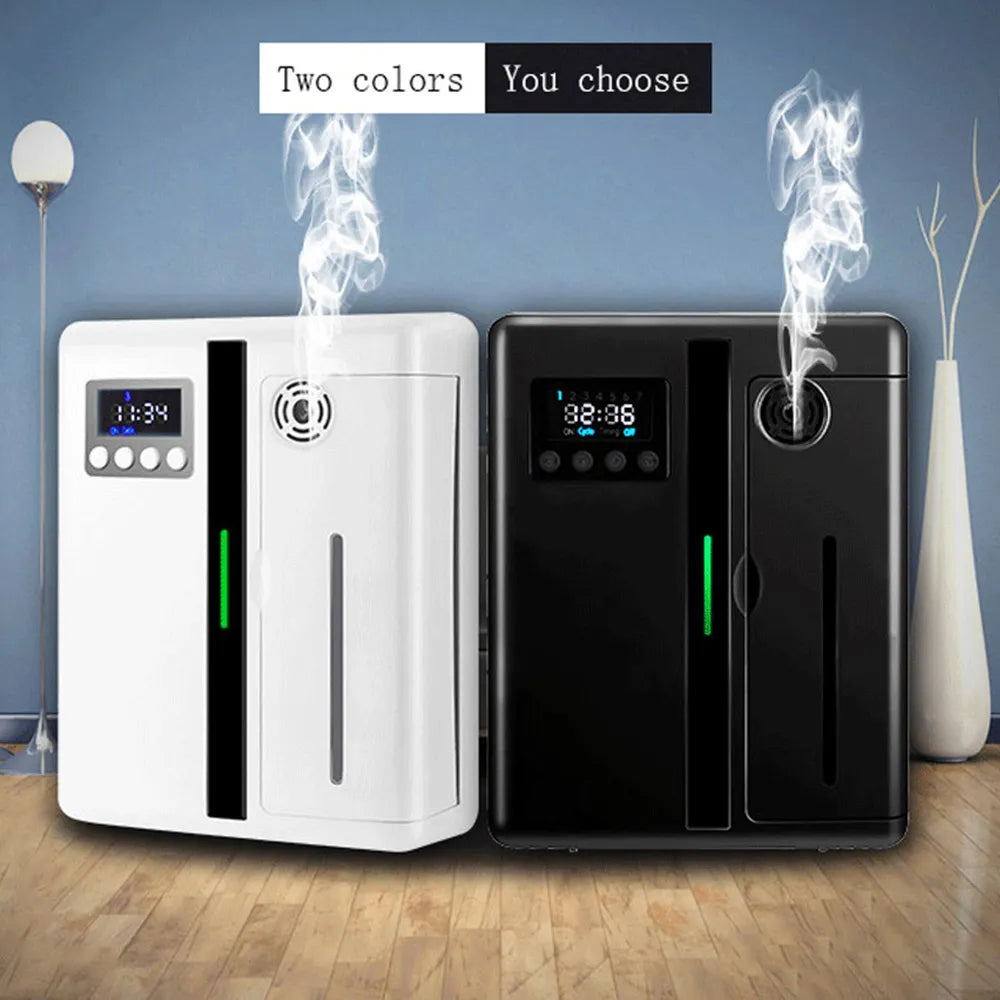 Vůně Aroma Difuzor na zeď namontovaný hotel 160 ml Difuzor s ventilátorem uvnitř pro velkou oblast Hotel Lobby Domácí vůně