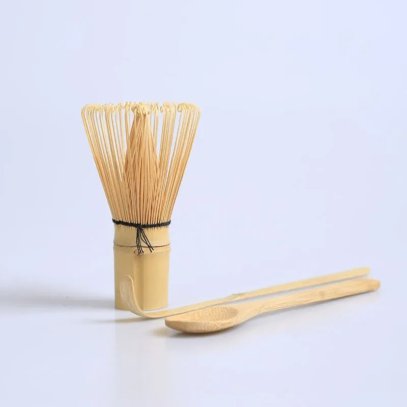 3PCS/SET Tea Set Japanese Tea Set Matcha Whisk (Chasen) Tea Spoon And Scoop (Chashaku) Matcha TeaSet Bamboo Accessories