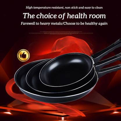 Frying Pan Durable Non-stick skillet Mini Thick Steak Flat cooking Pan Iron Pancake Egg Fryer Kitchen Cookware Cast Iron Tools