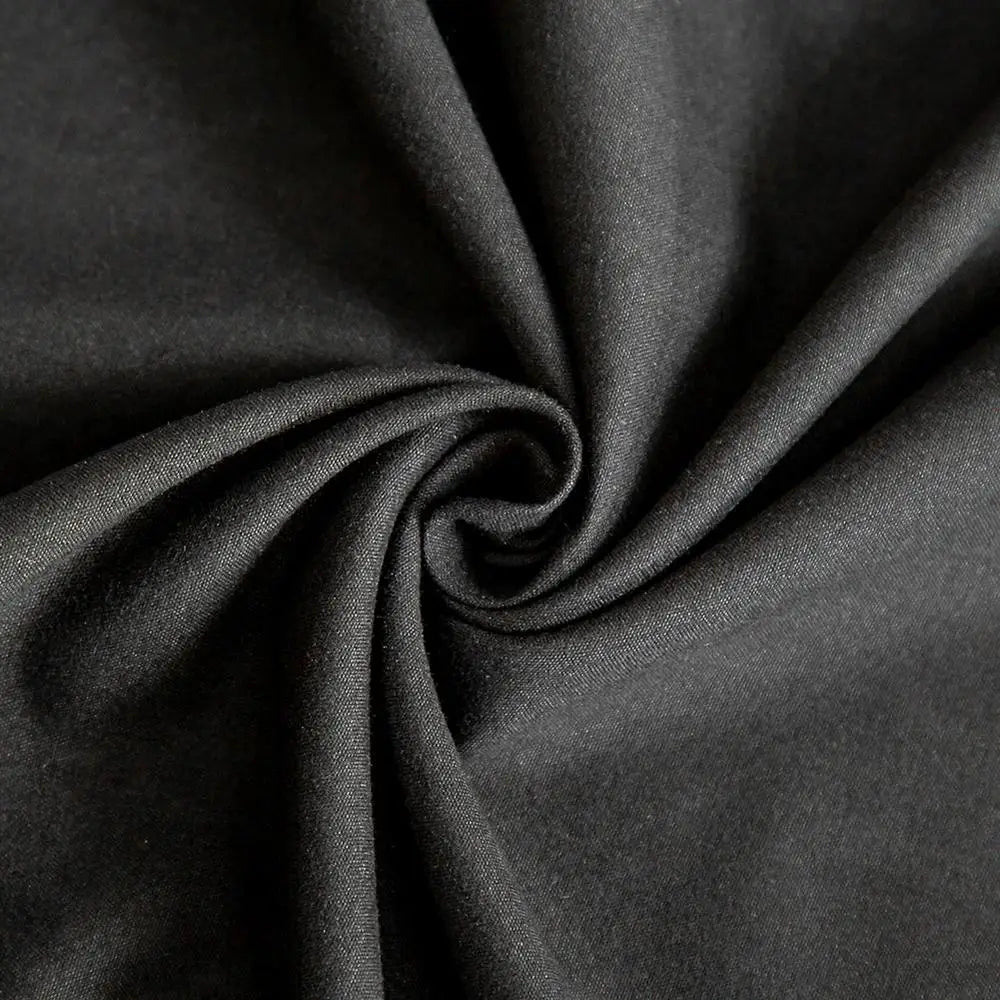 Copertura del piumone Bonenjoy Queen size Black Colothes Cover per piumino Coperchio trapunta in microfibra King Edredom (federa necessita di ordine