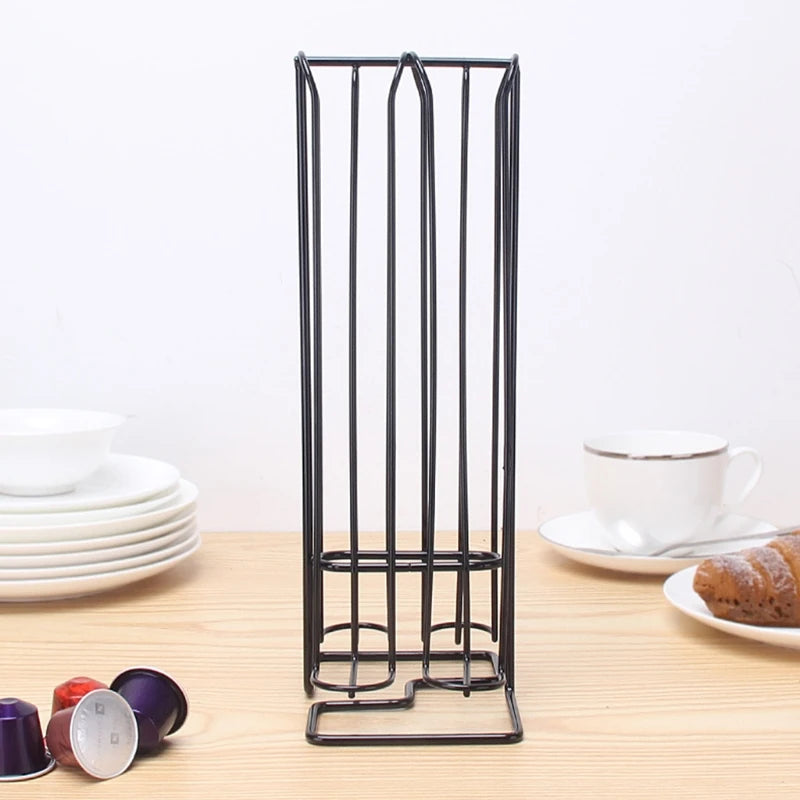 Vertical Coffee Capsule Suport de cafea Pod Stand Office Office Kitchen Depozitare Desktop